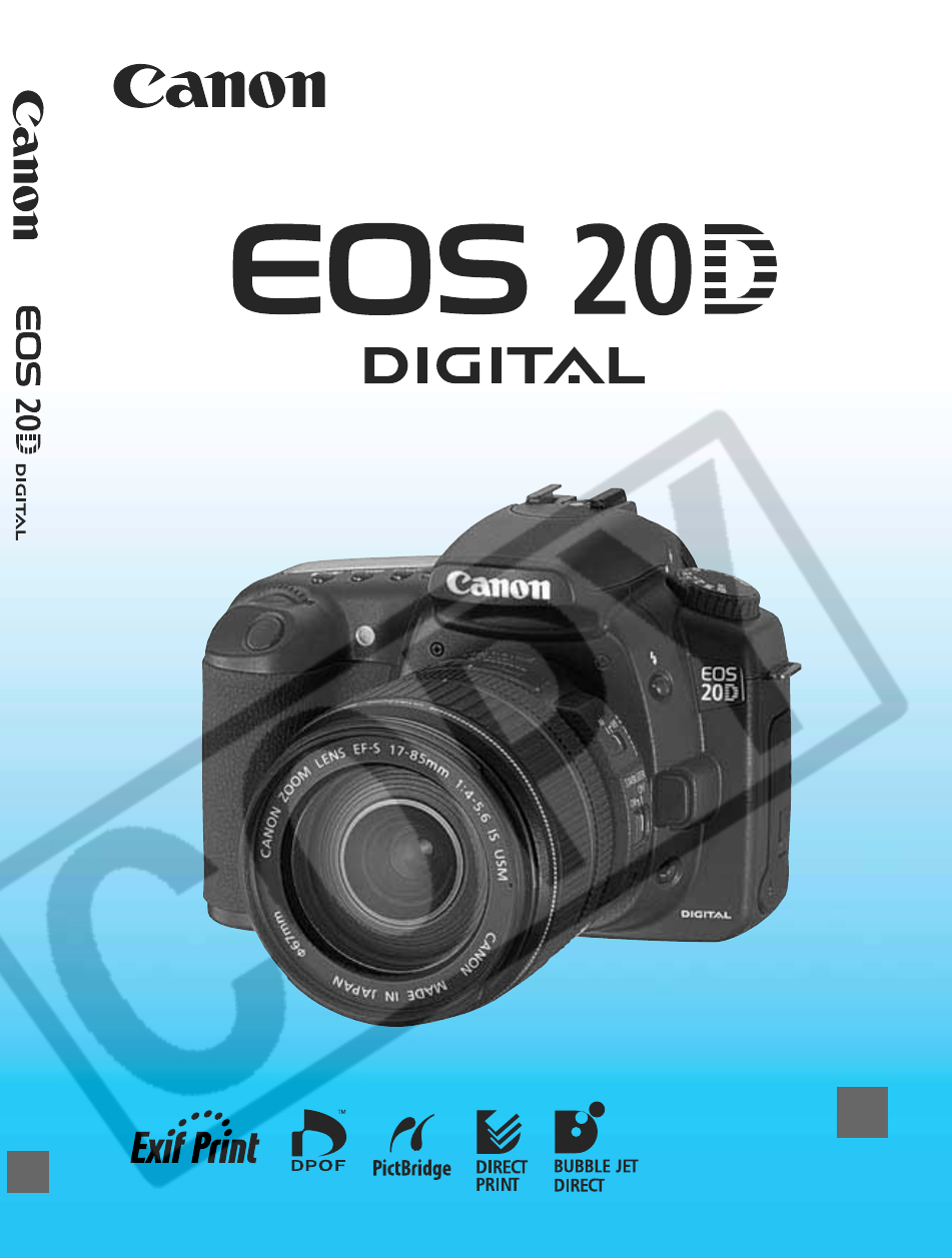 Canon eos 20d software